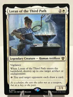 Loran of the Third Path 71 R Commander: Murders at Karlov Manor NM MTG - Image 1