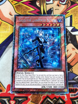 Arias the Labrynth Butler ra05-en028 (NEW) Platinum-Secret Rare Yu-Gi-Oh! - Image 1