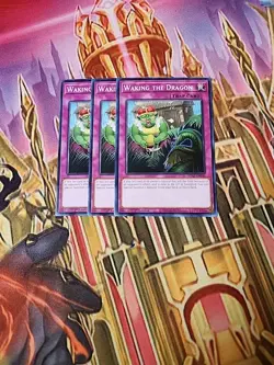 3X Waking The Dragon SDAZ-EN040 Common 1st Ed NM Yugioh - Image 1