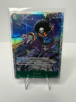 Brook OP15-032 Super Rare Adventure on Kami's Island One Piece Foil Near Mint - Image 1