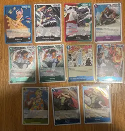 One Piece TCG Adventures On Kami’s Island Op15 BULK LOT of 11 - Image 1