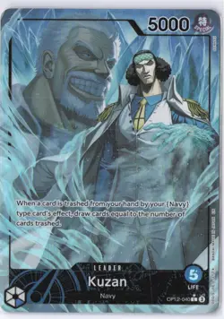 One Piece OP12-040 Kuzan Leader Alt Art Legacy of the Master NM - Image 1