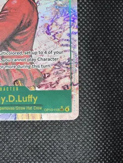 Monkey.D.Luffy OP13-118 SEC Alt Art One Piece TCG English - Image 3