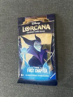 Disney Lorcana TCG The First Chapter CM1 First Print Booster Pack New Sealed - Image 1