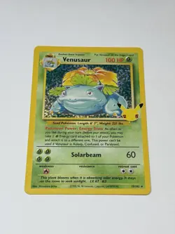Venusaur 15/102 Holo Celebrations: Classic Collection - Pokemon Card TCG NM - Image 1