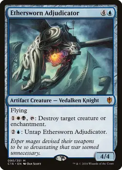 Ethersworn Adjudicator Commander 2016 NM Artifact Mythic Rare CARD ABUGames - Image 1