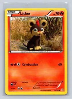 Litleo (18) #18/106 XY - Flashfire Common - Pokemon Cards E1 - Image 1