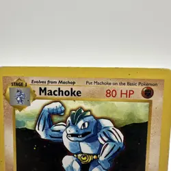 Machoke 34/102 Shadowless - Base Set Pokemon Card WOTC 1999 - Image 2