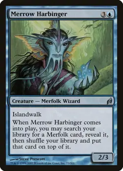 Merrow Harbinger Lorwyn NM Blue Uncommon MAGIC THE GATHERING MTG CARD ABUGames - Image 1
