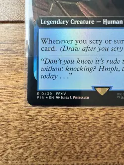 Magic MTG Final Fantasy - Matoya, Archon Elder EXTENDED ART FOIL 0439 - Image 2