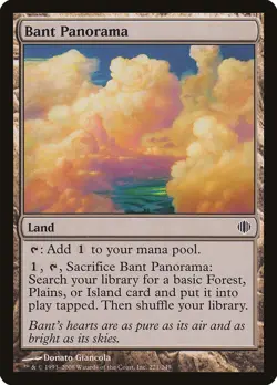 Bant Panorama FOIL Shards of Alara PLD Land Common MAGIC MTG CARD ABUGames - Image 1