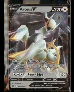 Arceus V - (Metal Card) 122/172 Miscellaneous Cards & Products Holo - Image 1