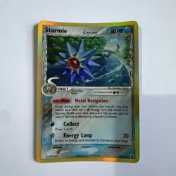 Starmie 15/113 HOLO Pokemon Card EX Delta Species Rare - Image 1