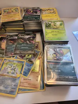 1000+ Pokemon Card Lot Bulk Vintage + Modern Evolutions HOLO EX Mixed Collection - Image 2