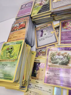 1000+ Pokemon Card Lot Bulk Vintage + Modern Evolutions HOLO EX Mixed Collection - Image 4