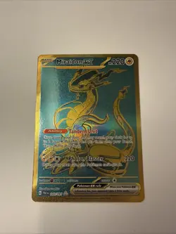 Miraidon EX 243/091 Gold Hyper Rare 2024 Pokemon Paldean Fates Full Art Card NM - Image 1