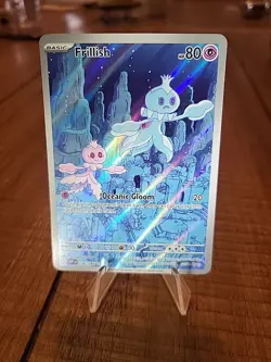 Pokemon Frillish Holo Card 126/086 SV White Flare - Image 1