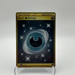 Basic Darkness Energy Shrouded Fable Gold Ultra Rare Holo Card 098/064 - Image 1