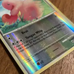 Pokemon Card - Lickitung (Reverse Holo) - 66/102 - HS Triumphant - Image 2