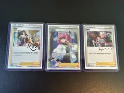 Klara Bede Marnie Pokemon TCG Trainer Card Bundle, 008/007 006/007 004/007 Mint - Image 1