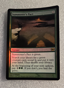 MTG Summoner's Pact, FUTURE SITE FOIL Magic The Gathering NM - Image 1