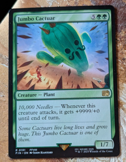 MTG Jumbo Cactuar - FINAL FANTASY NM - Image 1