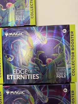 5x Magic: The Gathering Edge of Eternities Collector Booster Omega Pack - Image 5