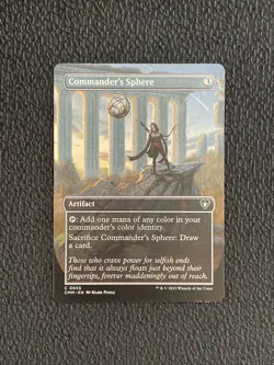 MTG Commander's Sphere - Borderless NM-Mint Commander Masters - Image 1