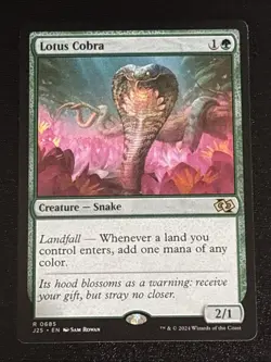 MTG Foundations Jumpstart Lotus Cobra 0685 NM Rare - Image 1