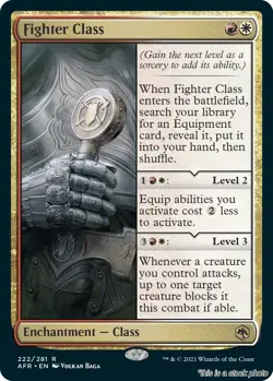 Fighter Class [AFR - 222] - MP TCG MTG - Image 1