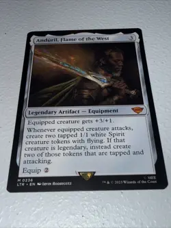 MTG - Anduril, Flame of the West (LTR) - Brand New - NM/NP - Image 1