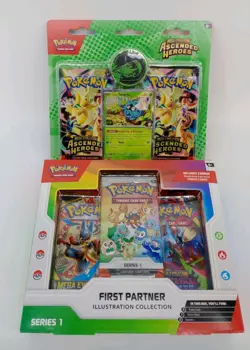 Pokemon First Partner Illustration Collection Series 1 + Ascendes Heroes Blister - Image 2