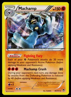 Machamp - 46/111 Cosmos Holo Pokemon Blister Exclusives NM - Image 1