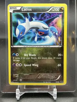 Pokemon TCG Latios Dragon Vault 10/20 Holo Rare - Image 1