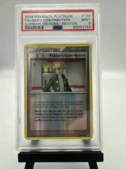 Pokemon Palmer’s Contribution: 139/147: Reverse Holo: Pop 1 - PSA 9 - Image 1