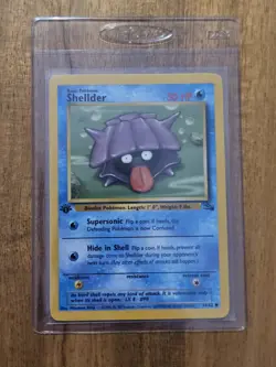 SHELLDER - 1ST EDITION- 54/62 - FOSSIL Set 1999 - WOTC - NM - Pokemon TCG - Image 1