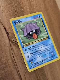 SHELLDER - 1ST EDITION- 54/62 - FOSSIL Set 1999 - WOTC - NM - Pokemon TCG - Image 3