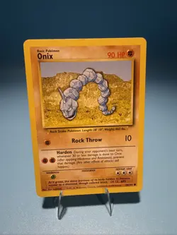 ONIX - 56/102 - Base Set - Pokemon Card - LP - Image 1