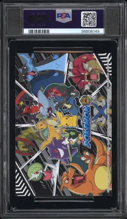 2022 ENSKY POKEMON CLIMAX! TOURNAMENT BATTLE BROMIDE GUM LUCARIO PSA 9 - Image 2
