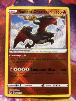 Pokemon TCG Radiant Charizard 020/159 Crown Zenith - Holo NM/M - Image 1