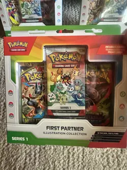 Pokemon First Partner Illustration Collection Series 1 - Lot of 3 Sealed Boxes - Image 2