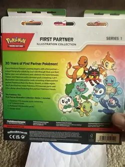 Pokemon First Partner Illustration Collection Series 1 - Lot of 3 Sealed Boxes - Image 3