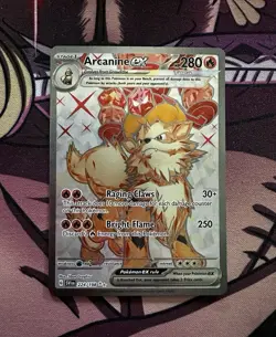 Pokemon 2023 Scarlet & Violet Arcanine 224/198 Base Set Holo - Image 1