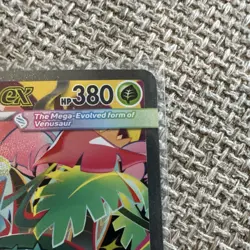 Pokemon TCG Mega Venusaur EX 177/132 Me01 Holo Special Rare Stage 2 380 HP Mashu - Image 4