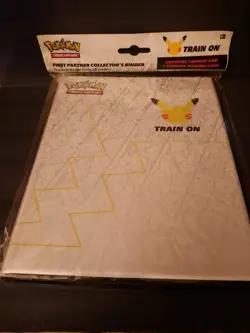 Pokemon 25th Anniversary First Partner Collectors Binder Book SEALED - Image 1