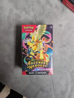 Pokemon TCG Ascended Heroes Booster Bundle 6 Packs Factory Sealed Mega Evolution - Image 1