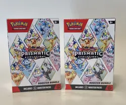NEW set of 2 POKEMON Prismatic Evolutions Booster Bundles Pokemon NEW - Image 1