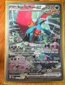 The Pokemon Company Roaring Moon EX SV04 Paradox Rift 251/182 230 HP Holo - Image 1