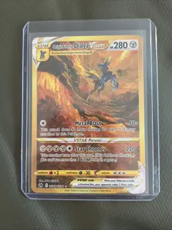 Pokemon Origin Forme Dialga VSTAR GG68/GG70 Crown Zenith Secret Rare Holo - Image 1