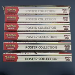 Pokemon TCG Scarlet & Violet - 151 Poster Collection Box Lot of 6 W/ Display 820650853166 - Image 1